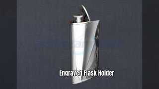 Cadeau de porte-flacon gravé personnalisé