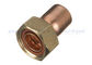 Directement/courbure alimentation d'extrémité d'en cuivre d'adaptateurs fil cylindre 8x3/4 métrique » pour le C.A.