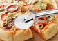 Le fromage de gâteau et de pizza roulent des outils de cuisine de coupeur de couteau de pizza/acier inoxydable