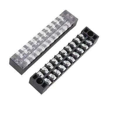 Bloc de jonction polyvalent ultime, 2 rangées, 24 pôles, type Euro, à vis