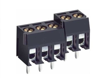 Lancement de cage plaqué par Ni de laiton connecteur de TB de vis de carte PCB de 5mm/de 5.08mm