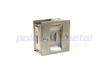 Traction balayée par matériel décoratif moderne de porte coulissante de nickel de porte avec la serrure 82mm